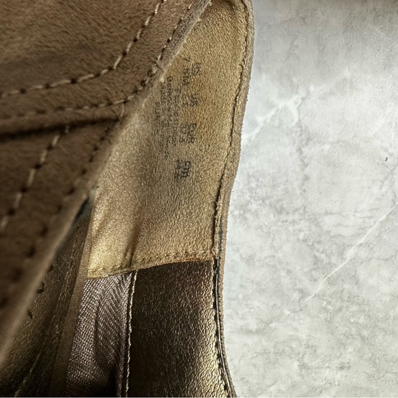 Life stride soft system wedge booties brown women’s 7.5 - Picture 6 of 7